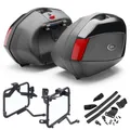 Koffer + Bilder [ GIVI ] V35 - Honda CBF 600 S 2010 2011 2012