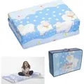 Bambini klappbare Reisebettmatratze Reisematratze 120x60 cm Schaf