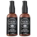 Luxury After-Shave Balm for Men - Premium After-Shave Lotion - Soothes and Moisturizes Face After Shaving - Eliminates Razor Burn for A Silky Smooth Finish - Sandalwood Scent (2 Pack)