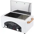 Heißluftsterilisator | Sterilisator | Desinfektion Sterilisationsgerät | Edelstahl, Timer 300W | Für Nagelwerkzeuge, Kosmetik, Fußpflege, Tatto...