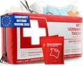 KFZ Verbandstasche nach aktueller Norm 2026 inkl. Beatmungstüchern - KFZ Verbandskasten europaweit nutzbar - Erste Hilfe Set Verbandkasten DIN 13164:2022 (StVO konform)