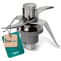 Mixmesser passend für TM 21 TM21 Thermomix Küchenmaschine - Silber