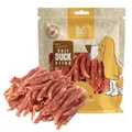 MERSJO Soft Duck Slice, weiche, schonend luftgetrocknete Entenbruststreifen für Hunde, 92 % Fleisch, 100 % natürlich, glutenfrei & ohne Weizen, proteinreich & fettarm, Hundesnacks, Hundeleckerli, 500g