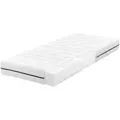 Komfortschaummatratze Comfortmatratze Ravo-PUR® mit RAVOTEX Funktio..., RAVENSBERGER Matratzen, 19 cm hoch, Ergonomisch, hohe Elastizität + Haltbarkeit, 7 Zonen, Made in Germany weiß 180 cm x 200 cm x 19 cm