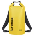 IDRYBAG Dry Bag Waterproof Floating, PVC Waterproof Bag Roll Top, 20L Dry Bag Kayak Storage for Kayaking, Boating, Rafting, Swimming, Hiking, Camping, Travel, Beach