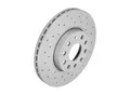 ZIMMERMANN Bremsscheibe 600322152 Vorderachse Gelocht 288mm 25mm für VAG VW (SVW) Skoda (FAW)
