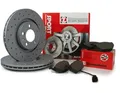 Kit Scheiben Beläge Sport Perforiert Zimmermann Vorne VW Golf Audi A3 288mm