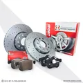 Zimmermann Sport Bremsscheiben + Beläge für VW Caddy Iv Golf Vii vorne