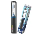 CAPSELLO Zahnbürstenbox schwarz mit Touch-Protection | Professionelle Hygiene, Zahnbürsten-Etui hält sauber & schützt vor Berührungen, Luft- & lichtdurchlässig | Made in Germany