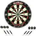 Winmau Wettkampf-Dartboard "PRO-SFB" inklusive 2 Satz Winmau Steeldarts,,