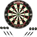 Winmau Wettkampf-Dartboard "PRO-SFB" inklusive 2 Satz Winmau Steeldarts