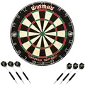 Winmau Wettkampf-Dartboard "PRO-SFB" inklusive 2 Satz Winmau Steeldarts
