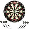 Winmau Dartboard Pro SFB Set inklusive 2 Satz Steeldarts | Dartscheibe Darts