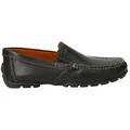 Geox GEOX U1144V 00039 C9999 MONET, Slipper, Schwarz, Herren Slipper schwarz 41 EU