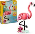 LEGO Creator 3-in-1 Wilde Tiere: Rosa Flamingo - Spielzeug umbaubar, Bauset