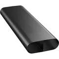 BORA EFS750/1 Ecotube Flachkanal mit Steg 750mm (1Stk.) - Schwarz