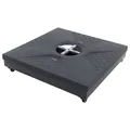 Doppler Active Easy Push Rollsockel für Pendelschirme, anthrazit, 88 x 88 x 20 cm, bis 200 kg