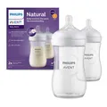Philips AVENT Babyflaschen Natural Response – 2x Babyflaschen, 260 ml, für Neuge