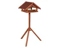 Flamingo Vogelhaus Futterhaus auf Ständer Hafnir