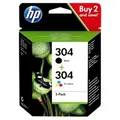 Original HP 3JB05AE / 304 Druckkopfpatrone Multipack