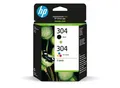 HP 304 Schwarz und Farbe 2er-Pack Original Druckerpatronen