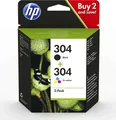 HP 3JB05AE Nr. 304 Multipack Schwarz + Farbe, 120 Seiten, 1 Stück