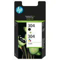HP 304 Multipack Original Druckerpatronen Schwarz & Farbe für DeskJet 2er Set