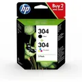 HP HP Ink No 304 HP304 HP 304 Black Schwarz + 304 Color (3JB05AE)