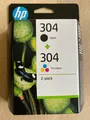 Original HP Multipack  304  black  + color  " Neu "