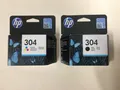 2 original HP Tintenpatronen 304 Schwarz / 3-farbig ( 08/2026 ) OVP Rechnung
