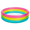Intex 57104NP - Aufblasbarer Baby-Pool Regenbogen, Vinyl, Mehrfarbig, 86x25 cm