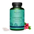 Vegavero D-Mannose Complex | 120 Kapseln | Cranberry + Vitamin C aus Acerola