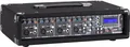Pronomic PM42U MKII MP3 4-Kanal Powermischer - Mischpult mit Verstärker und integriertem USB/SD MP3-Player - 2x 100 Watt - Mic/Line/Instrument-Input - Powermixer mit 3-Band Graphic Equalizer