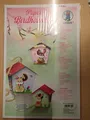 Ursus Oster Dekoration - 10 Vogelhäuser aus Papier - Hasen / Ostern - Birdhouses