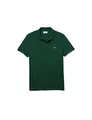 Lacoste Herren Polo-Shirt Kurzarm PH4012, Männer Polo-Hemd,2 Knopf,Slim Fit,Grün,4