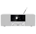TechniSat DigitRadio 4 C Heimradio weiß Bluetooth/UKW/DAB+ Tuner/Bluetooth Digitalradio (DAB) (Digitalradio (DAB), UKW mit RDS)