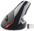 GeneralKeys Vertikalmaus: Optische USB-Funkmaus, vertikal ergonomisch, 1.600 dpi, per USB ladbar (vertikale Maus, Ergonomische Mouse, Ergo)