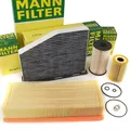 MANN Inspektionspaket Filterpaket für VW Golf 6 Touran AUDI A3 SEAT SKODA