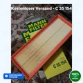 MANN-FILTER ORIGINAL LUFTFILTERELEMENT AUDI VW SEAT SKODA C 35 154