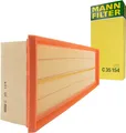 MANN-FILTER C 35 154 Luftfilter PKW  TRANSPORTER Ersatzteil geringer Wiederstand