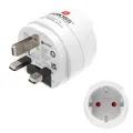 Hama Reiseadapter Typ G, 3-polig, für England, Commonwealth und UK