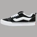 Vans Knu Skool Sneaker Unisex Schwarz Weiß Leder VN0009QC6BT