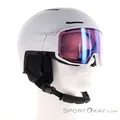 Salomon Driver Pro Sigma Photo Mips Skihelm mit Visier-Weiss-L