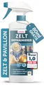 PLINTEX® Imprägnierspray für Zelt & Pavillon 580ml - Zelt-Imprägnierung für Zelte, Markisen, Sonnenschirm & Pavillon - Zeltimprägniermittel mit Langzeit-Abperleffekt - Made in Germany