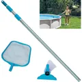 Intex 28002 Pool Reinigungs Set Kescher Poolsauger Teleskopstange Poolreiniger