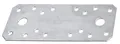 Alberts Winkelverbinder Alberts 851781 Flachverbinder, Edelstahl, 133 x 55 mm, 50er Set, Alberts 851781 Flachverbinder Edelstahl 133 x 55 mm 50er Set