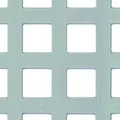 Alberts Lochblech Aluminium eloxiert 200 x 0,8 x 1000 mm quadratische Lochung