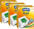 SWIRL Staubsaugerbeutel M 40 EcoPor für Miele 3er-Pack 12 Beutel 3 Airfilter