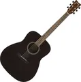Yamaha F400 Dreadnought Western Akustik Gitarre Fichte Smoky Black 6-String