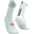 Compressport Unisex Pro Racing Socks v4.0 Run High weiß